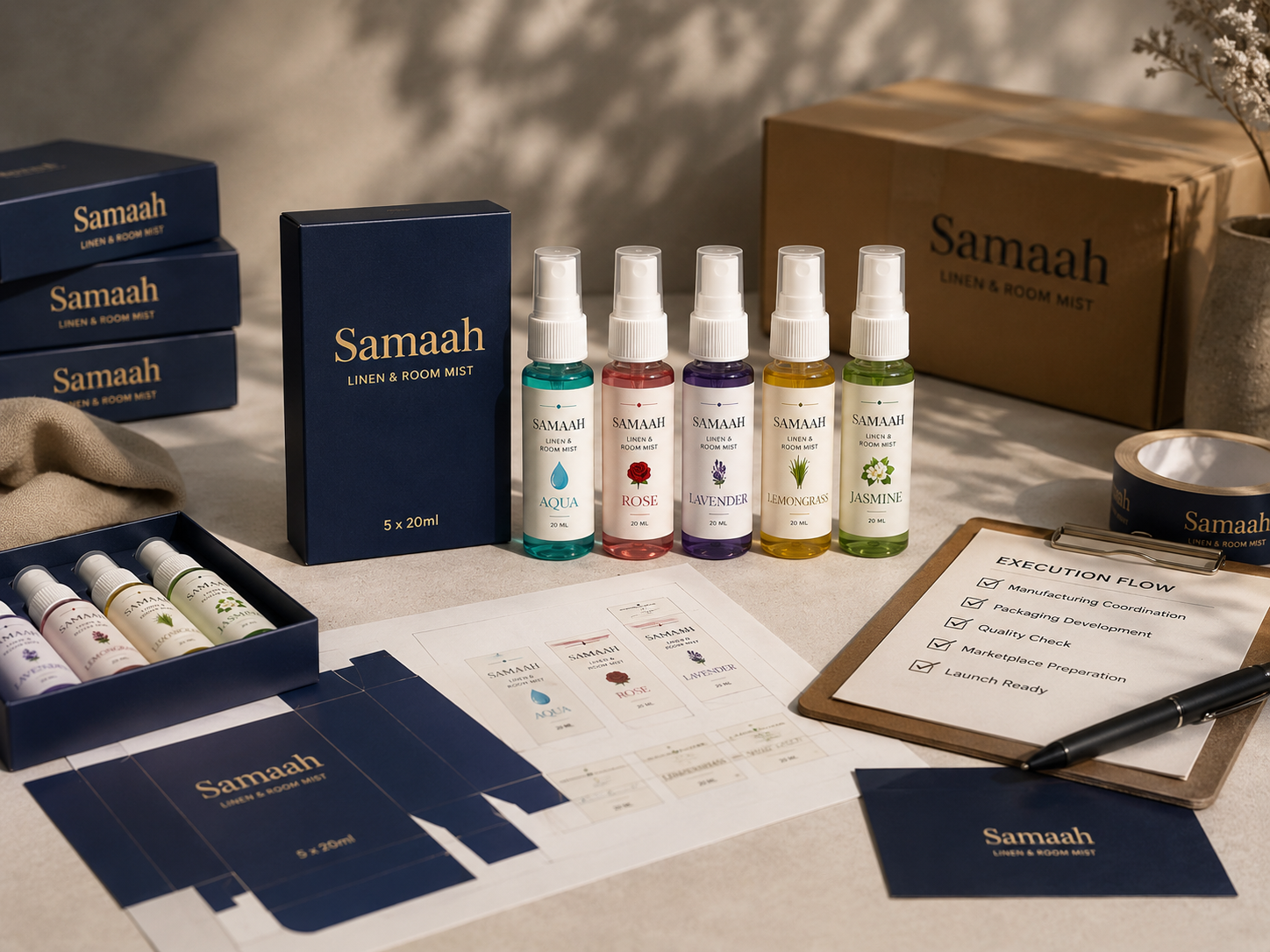 Samaah product business execution project